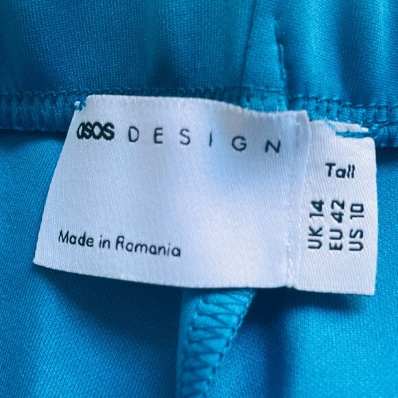 Asos Blue Pants 10 - Picture 5 of 6